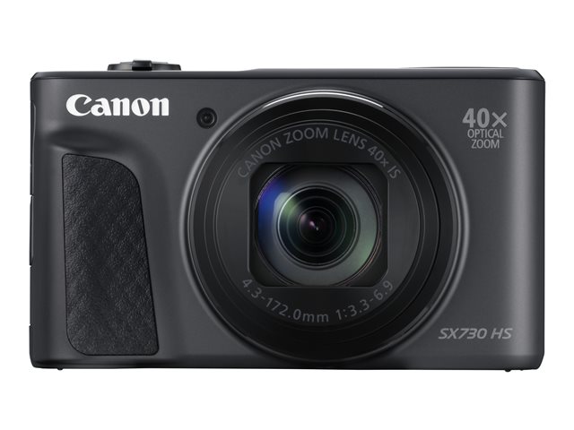 Canon PowerShot SX730 HS – Fotocamera digitale – compatta – 20.3 MP – 1080p / 60 fps – 40zoom ottico x – Wi-Fi, NFC, Bluetooth – nero [ TT804483 ]