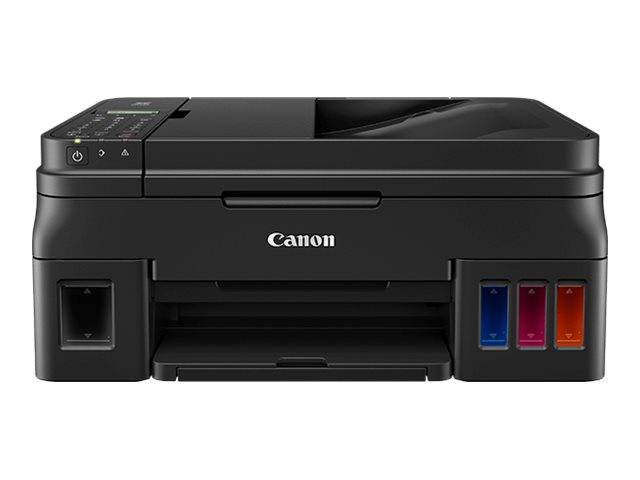Canon PIXMA G4511 – Stampante multifunzione – colore – ink-jet – A4 (210 x 297 mm), Legal (216 x 356 mm) (originale) – A4/Legal (supporti) – fino a 8.8 ipm (stampa) – 100 fogli – 33.6 Kbps – USB 2.0, Wi-Fi(n) [ TT793247 ]