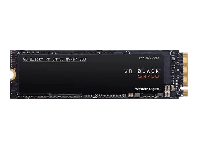 Unità a dischi rigidi WD Black SN750 NVMe SSD WDS500G3X0C – SSD – 500 GB – interno – M.2 2280 – PCIe 3.0 x4 (NVMe) Western Digital [ TT-764613 ]