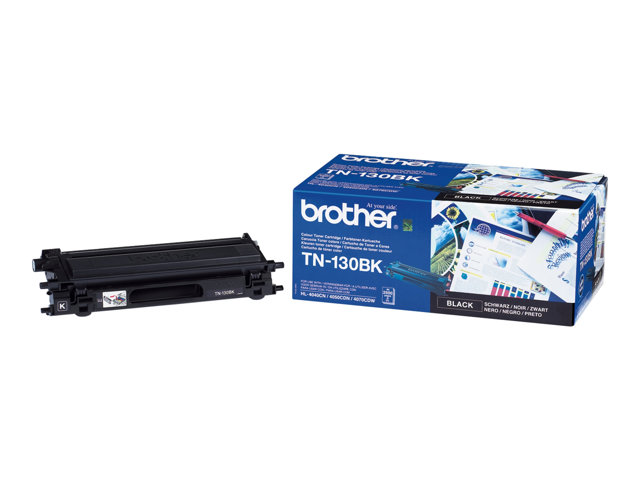 Cartucce e toner ink-laser originali Brother TN130BK – Nero – originale – cartuccia toner – per Brother DCP-9040, 9042, 9045, HL-4040, 4050, 4070, MFC-9440, 9450, 9840 Brother [ TT-753202 ]