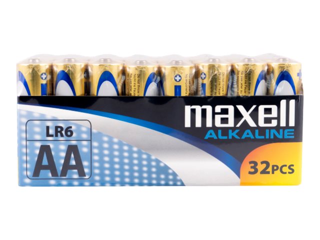 Pile Maxell – Batteria 32 x tipo AA – Alcalina Maxell [ TT-751670 ]