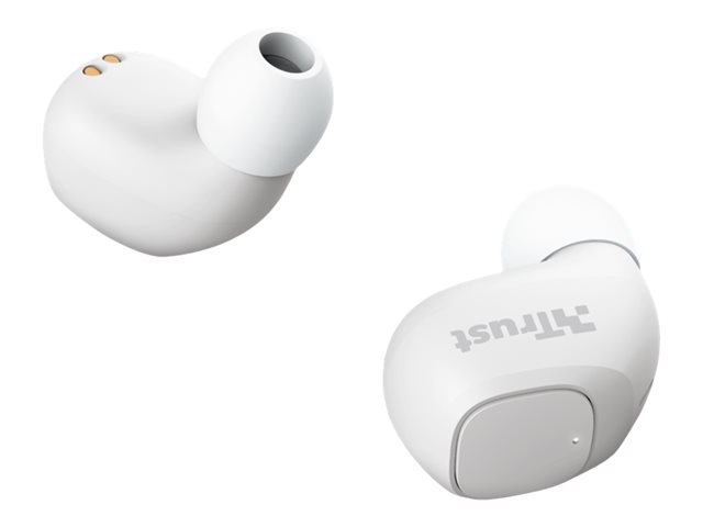 Cuffie telefoniche e auricolari Trust Nika Compact – True wireless earphones con microfono – in-ear – Bluetooth – bianco Trust [ TT-766402 ]