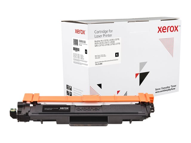 Cartucce e toner ink-laser originali Everyday – Alta resa – nero – compatibile – cartuccia toner (alternativa per: Brother TN243BK) – per Brother DCP-L3510, L3517, L3550, HL-L3210, L3230, L3270, MFC-L3710, L3730, L3750, L3770 Xerox [ TT-808337 ]