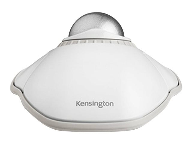 Altri accessori e componenti per pc Kensington Orbit with Scroll Ring – Trackball – per destrorsi e per sinistrorsi – ottica – 2 pulsanti – cablato – USB – bianco, argento Kensington [ TT-780387 ]