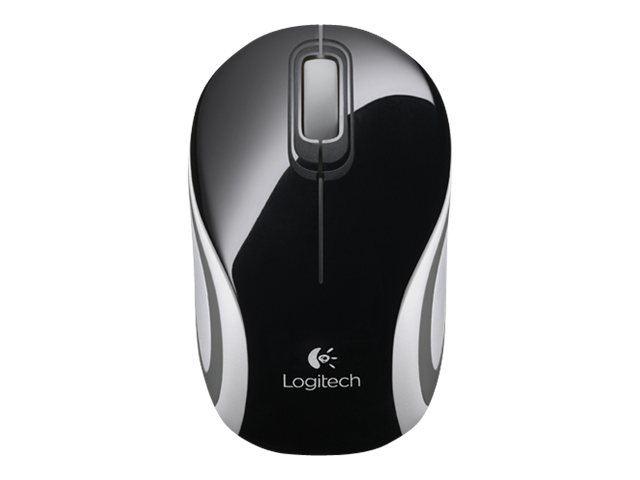 Mouse Logitech M187 – Mouse – ottica – senza fili – 2.4 GHz – ricevitore wireless USB – nero LOGITECH [ TT-764116 ]