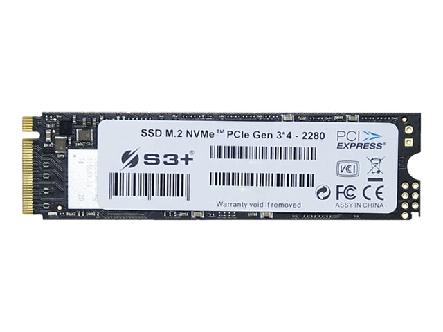 Unità a dischi rigidi S3+ – SSD – 480 GB – interno – M.2 2280 – PCIe 3.0 x4 (NVMe) S3 PLUS [ TT-756813 ]