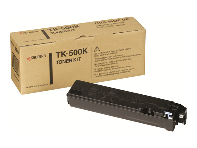 Accessori e prodotti di manutenzione per la stampa Kyocera TK 500K – Nero – originale – kit toner – per FS-C5016, C5016DN, C5016DNH, C5016DTN, C5016N KYOCERA [ TT-748429 ]