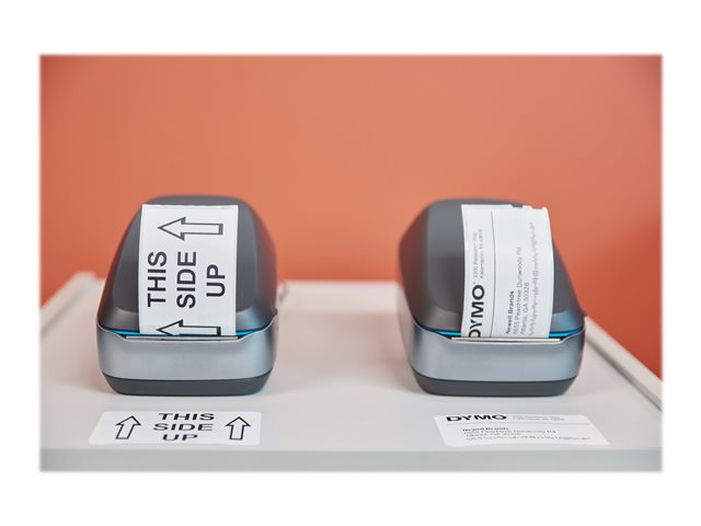 Stampanti (acquisto) DYMO LabelWriter Wireless – Stampante per etichette – termico diretto – Rotolo (6,2 cm) – 600 x 300 dpi – fino a 71 etichette/min – capacità 1 rotolo – USB, Wi-Fi(n) – nero DYMO [ TT-760881 ]