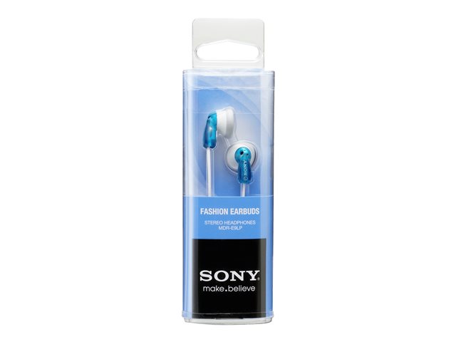 Cuffie telefoniche e auricolari Sony MDR-E9LP – Cuffie – auricolare – cablato – jack 3,5 mm – blu SONY [ TT-755262 ]