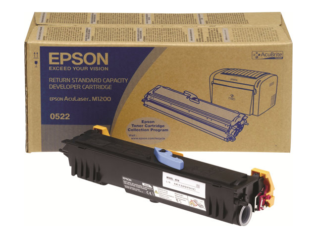 Cartucce e toner ink-laser originali Epson – Nero – originale – cartuccia toner Epson Return Program – per AcuLaser M1200 EPSON [ TT-758814 ]