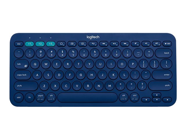 Tastiere per computer Logitech K380 Multi-Device Bluetooth Keyboard – Tastiera – Bluetooth – italiana – blu LOGITECH [ TT-749635 ]