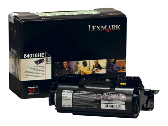Cartucce e toner ink-laser originali Lexmark – Alta resa – nero – originale – cartuccia toner LRP – per Lexmark T640, T642, T644 LEXMARK [ TT-752679 ]