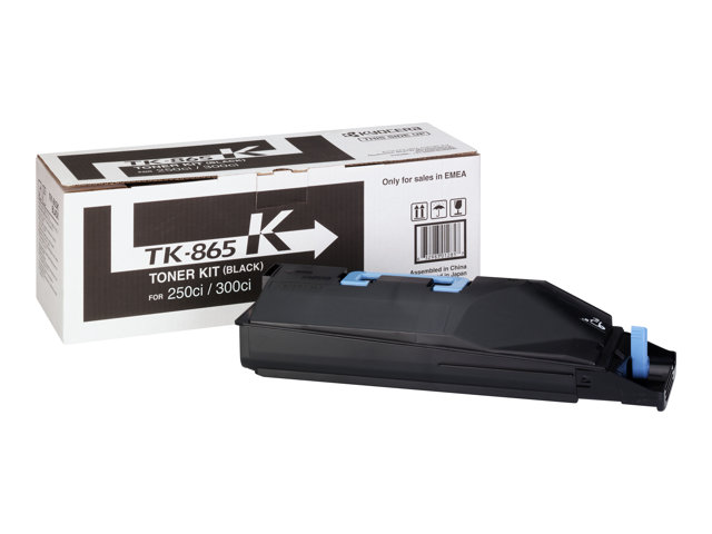 Cartucce e toner ink-laser originali Kyocera TK 865K – Nero – originale – cartuccia toner – per TASKalfa 250ci, 300ci KYOCERA [ TT-751958 ]