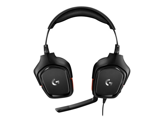 Cuffie telefoniche e auricolari Logitech Gaming Headset G332 – Cuffie con microfono – dimensione completa – cablato – jack 3,5 mm – nero, rosso LOGITECH [ TT-748523 ]