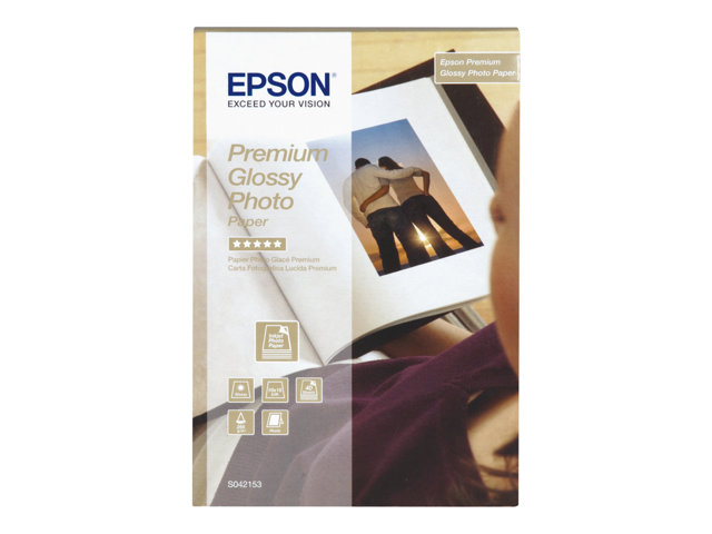Carta fotografica Epson Premium Glossy Photo Paper – Lucido – 100 x 150 mm 40 fogli carta fotografica – per EcoTank ET-1810, 2810, 2811, 2814, 2815, 2820, 2825, 2826, 2850, 2851, 2856, 4800, 4850 EPSON [ TT-750226 ]
