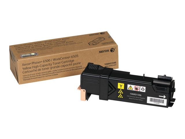 Cartucce e toner ink-laser originali Xerox Phaser 6500 – Alta capacità – giallo – originale – cartuccia toner – per Phaser 6500; WorkCentre 6505 XEROX [ TT-757247 ]