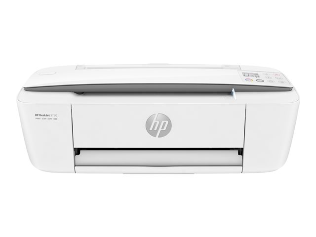 Stampanti (acquisto) HP Deskjet 3750 All-in-One – Stampante multifunzione – colore – ink-jet – 216 x 355 mm (originale) – A4/Legal (supporti) – fino a 5.5 ppm (copia) – fino a 8 ppm (stampa) – 60 fogli – USB 2.0, Wi-Fi(n) – pietra – Idonea per HP Instant ink HP INC [ TT-762504 ]