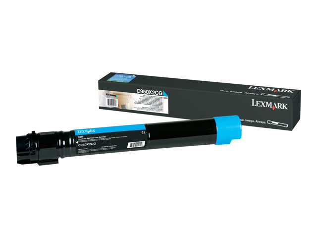 Cartucce e toner ink-laser originali Lexmark – Extra High Yield – ciano – originale – cartuccia toner LCCP – per Lexmark C950DE, C950dte LEXMARK [ TT-751292 ]