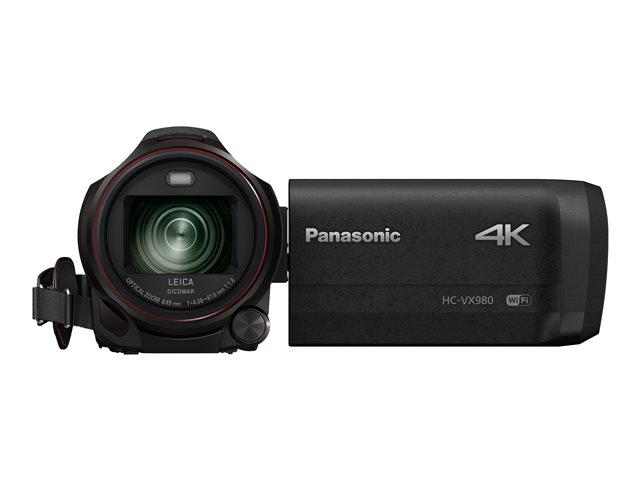 Videocamere Panasonic HC-VX980 – Camcorder – 4K / 25 fps – 18.91 MP – 20zoom ottico x – Leica – scheda flash – Wi-Fi – nero PANASONIC [ TT-764155 ]