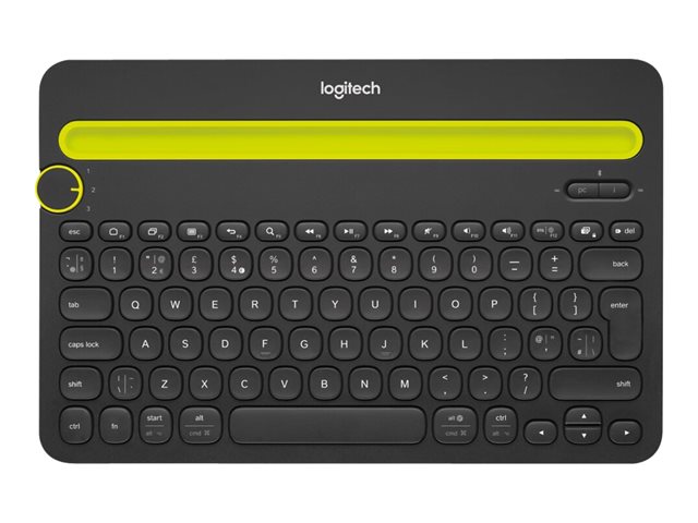 Tastiere per computer Logitech Multi-Device K480 – Tastiera – Bluetooth – italiana – nero LOGITECH [ TT-752968 ]