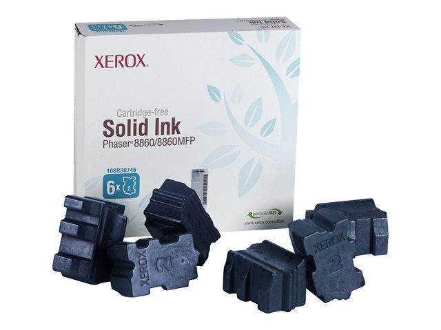 Cartucce e toner ink-laser compatibili Xerox Phaser 8860MFP – Confezione da 6 – ciano – inchiostri solidi – per Phaser 8860, 8860DN, 8860MFP, 8860MFP/D, 8860MFP/E, 8860MFP/SD, 8860PP, 8860WDN XEROX [ TT-752972 ]
