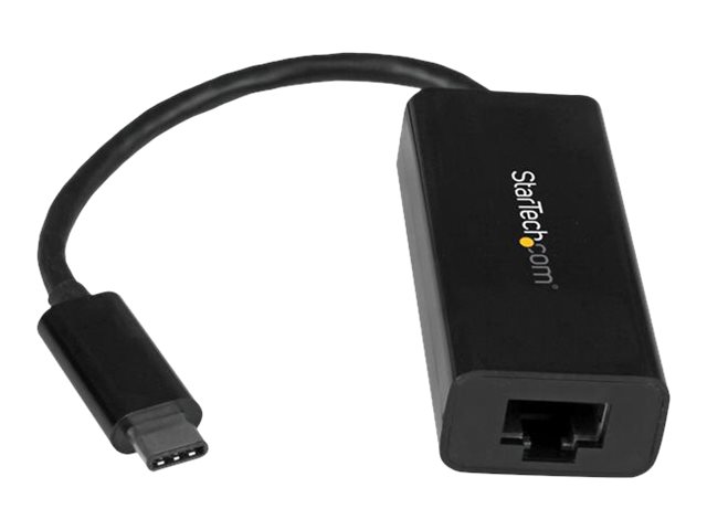 Altri accessori e componenti per pc StarTech.com USB C to Gigabit Ethernet Adapter – Black – USB 3.1 to RJ45 LAN Network Adapter – USB Type C to Ethernet (US1GC30B) – Adattatore di rete – USB-C – Gigabit Ethernet – nero – per P/N: HB30C3A1CFB, HB30C3A1CFS, TB33A1C STARTECH [ TT-760769 ]