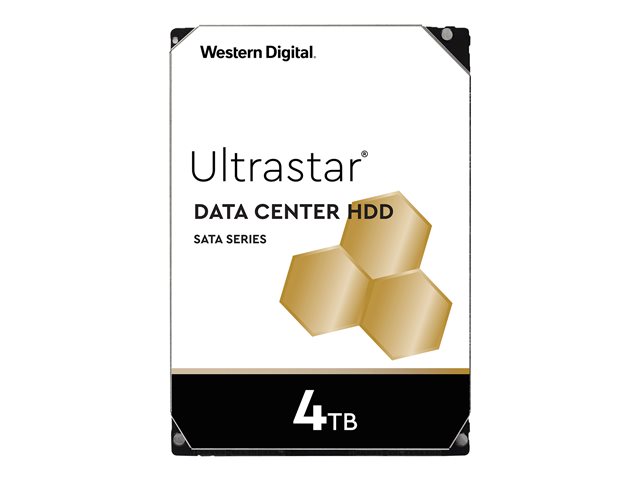 Unità a dischi rigidi WD Ultrastar DC HC310 HUS726T4TALA6L4 – HDD – 4 TB – interno – 3.5″ – SATA 6Gb/s – 7200 rpm – buffer: 256 MB WESTERN DIGITAL [ TT-757132 ]
