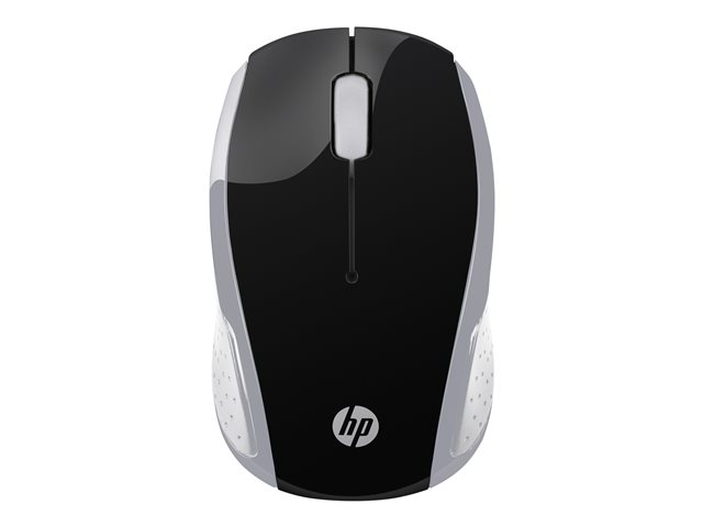 Mouse HP 200 – Mouse – per destrorsi e per sinistrorsi – ottica – senza fili – 2.4 GHz – ricevitore wireless USB – argento – per OMEN Obelisk by HP 875; HP 27; ENVY x360 Laptop; Laptop 15; Pavilion Gaming Laptop 15 HP INC [ TT-762455 ]