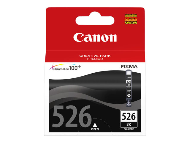Cartucce e toner ink-laser originali Canon CLI-526BK – Nero – originale – serbatoio inchiostro – per PIXMA iP4950, iX6550, MG5250, MG5350, MG6150, MG6250, MG8150, MG8250, MX715, MX885, MX895 CANON [ TT-751675 ]