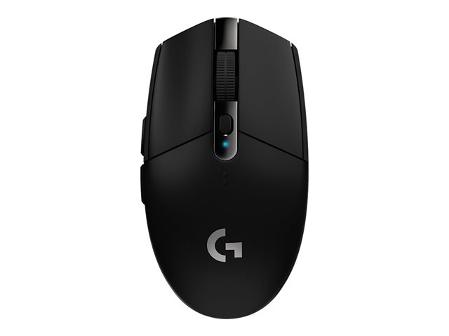 Mouse Logitech G G305 – Mouse – ottica – 6 pulsanti – senza fili – LIGHTSPEED – ricevitore wireless USB – nero LOGITECH [ TT-756954 ]