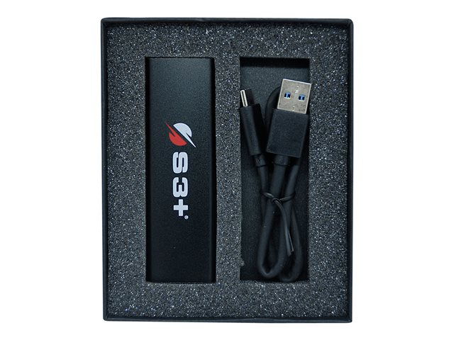 Unità esterna a dischi rigidi S3+ – SSD – 480 GB – esterno (portatile) (USB-C connettore) S3 PLUS [ TT-751437 ]