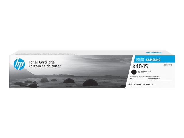 Cartucce e toner ink-laser originali Samsung CLT-K404S – Nero – originale – cartuccia toner (SU100A) – per Samsung CLX-3302, 3303, 3304, 3307; Xpress SL-C432, C433, C462, C463, C467, C482, C483 HP INC [ TT-758451 ]