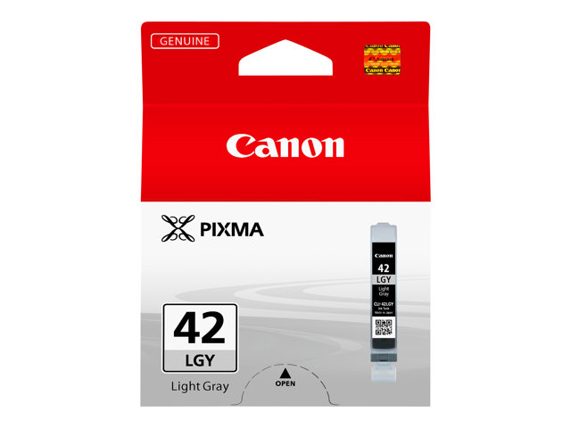 Cartucce e toner ink-laser originali Canon CLI-42LGY – 13 ml – grigio chiaro – originale – serbatoio inchiostro – per PIXMA PRO-100, PRO-100S; PIXUS PRO-100 CANON [ TT-748948 ]