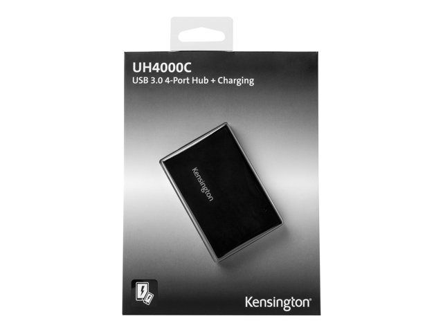 Cavi adattatori e interfacce per PC Kensington UH4000C – Hub – 4 x SuperSpeed USB 3.0 – desktop KENSINGTON [ TT-748560 ]