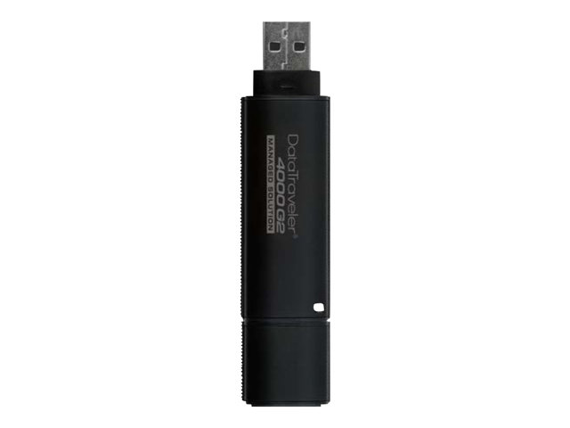 Supporti di memorizzazione Kingston DataTraveler 4000 G2 Management Ready – Chiavetta USB – crittografato – 32 GB – USB 3.0 – FIPS 140-2 Level 3 – Compatibile TAA KINGSTON [ TT-747616 ]