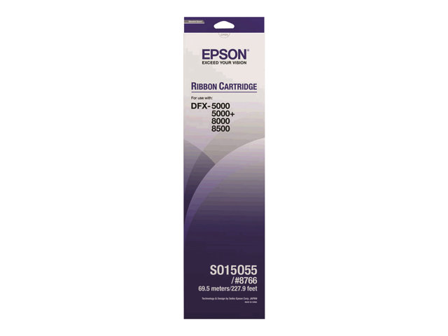 Nastri e rulli Epson – Nero – nastro di tessuto per stampante – per DFX 5000, 8000, 8500 EPSON [ TT-755282 ]