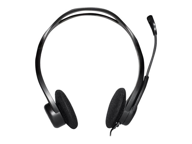 Cuffie telefoniche e auricolari Logitech PC Headset 960 USB – Cuffie con microfono – on-ear – cablato LOGITECH [ TT-748570 ]