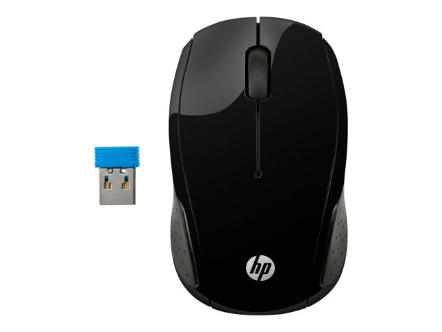 Mouse HP 200 – Mouse – per destrorsi e per sinistrorsi – ottica – senza fili – 2.4 GHz – ricevitore wireless USB – per OMEN Obelisk by HP 875; HP 27; ENVY x360 Laptop; Laptop 15; Pavilion Gaming Laptop 15 HP INC [ TT-752503 ]