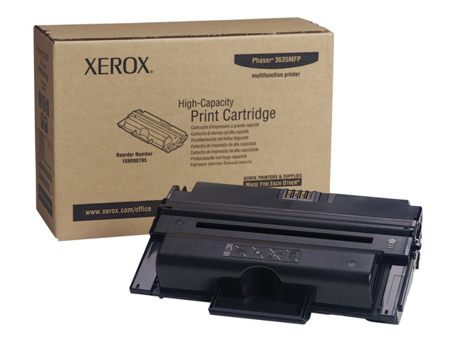 Cartucce e toner ink-laser originali Xerox Phaser 3635MFP – Alta capacità – nero – originale – cartuccia toner – per Phaser 3635MFP/S, 3635MFP/SED, 3635MFP/SM, 3635MFP/X, 3635MFP/XM, 3635MFPV_XEC XEROX [ TT-759585 ]