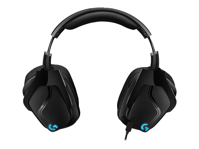Cuffie telefoniche e auricolari Logitech Gaming Headset G635 – Cuffie con microfono – canale 7.1 – dimensione completa – cablato – jack 3,5 mm – nero, blu LOGITECH [ TT-763952 ]