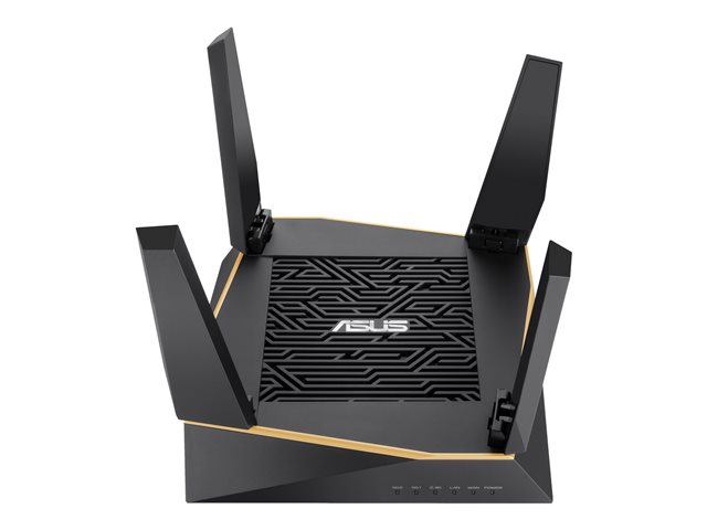 Router ASUS AiMesh AX6100 RT-AX92U – Impianto Wi-Fi (2 router) – maglia – GigE – 802.11a/b/g/n/ac/ax – Tri-Band ASUS [ TT-752249 ]
