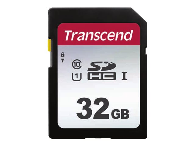 Supporti di memorizzazione Transcend 300S – Scheda di memoria flash – 32 GB – UHS-I U1 / Class10 – UHS-I SDHC TRANSCEND [ TT-750057 ]
