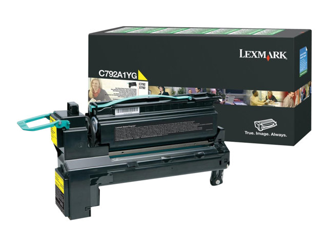 Cartucce e toner ink-laser originali Lexmark – Giallo – originale – cartuccia toner LCCP, LRP – per Lexmark C792, X792 LEXMARK [ TT-757724 ]