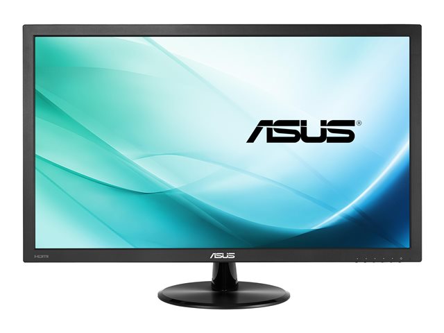 Monitor a colori ASUS VP228HE – Monitor a LED – 21.5″ – 1920 x 1080 Full HD (1080p) – 250 cd/m² – 1 ms – HDMI, VGA – altoparlanti – nero ASUS [ TT-748145 ]