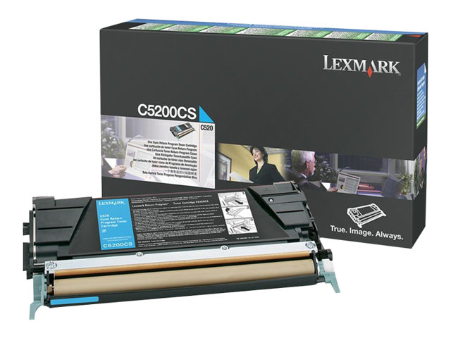 Cartucce e toner ink-laser originali Lexmark – Ciano – originale – cartuccia toner LCCP, LRP – per Lexmark C520n, C530dn, C530n LEXMARK [ TT-764067 ]
