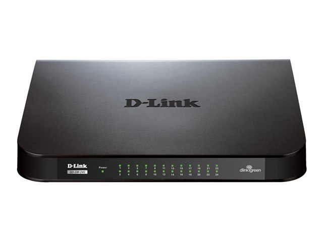 Switch D-Link GO-SW-24G – Switch – unmanaged – 24 x 10/100/1000 – desktop D-LINK [ TT-754569 ]