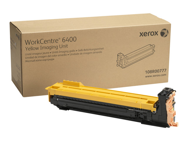 Accessori e prodotti di manutenzione per la stampa Xerox WorkCentre 6400 – Giallo – originale – kit tamburo – per WorkCentre 6400, 6400/XFM, 6400S, 6400SFS, 6400X, 6400XF, 6400XM XEROX [ TT-754468 ]