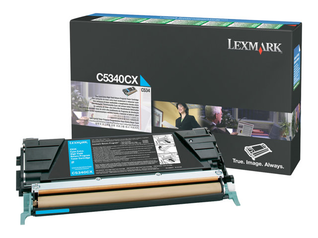 Cartucce e toner ink-laser originali Lexmark – Extra High Yield – ciano – originale – cartuccia toner LCCP, LRP – per Lexmark C534dn, C534dtn, C534n LEXMARK [ TT-763126 ]