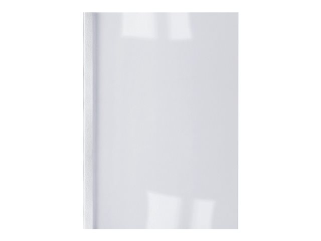 Copertine per rilegatura GBC LeatherGrain – A4 (210 x 297 mm) – 40 fogli – bianco, trasparente – 240 g/m² – 100 fogli copertina per rilegatura termica GBC [ TT-755400 ]