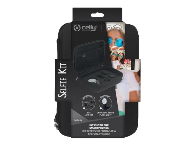 Videocamere, fotocamere e lettori multimediali digitali – Accessori Celly SELFIEKIT – Kit accessori per scattare selfie CELLY [ TT-763134 ]